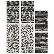 stickers alphabet letters michaels value recollections pack letter numbers number colors
